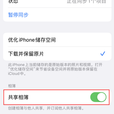 东阁镇苹果手机维修分享在iPhone上找不到共享相簿怎么办 