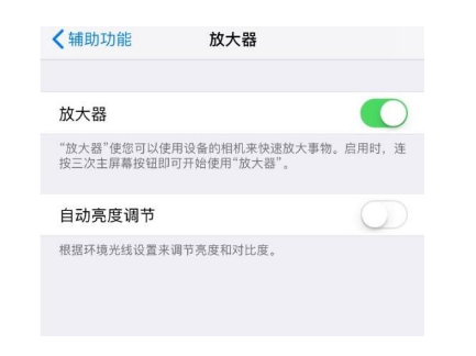 东阁镇苹果14服务店分享iPhone14辅助功能快捷键设置方法