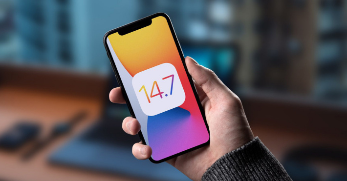 东阁镇苹果手机维修分享升级iOS 14.7.1 正式版后无服务怎么办 