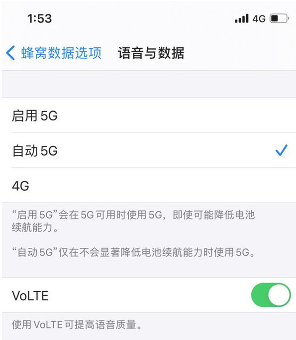 东阁镇苹果手机维修分享iPhone12如何关闭5g网络 